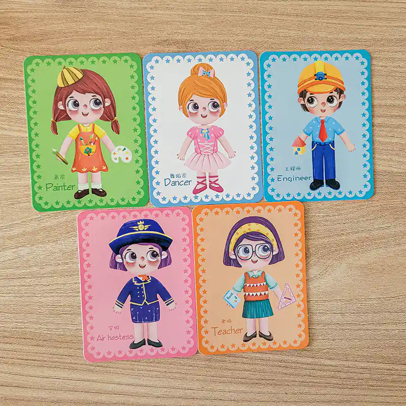 Caja Magnética Imagina y Crea Profesiones