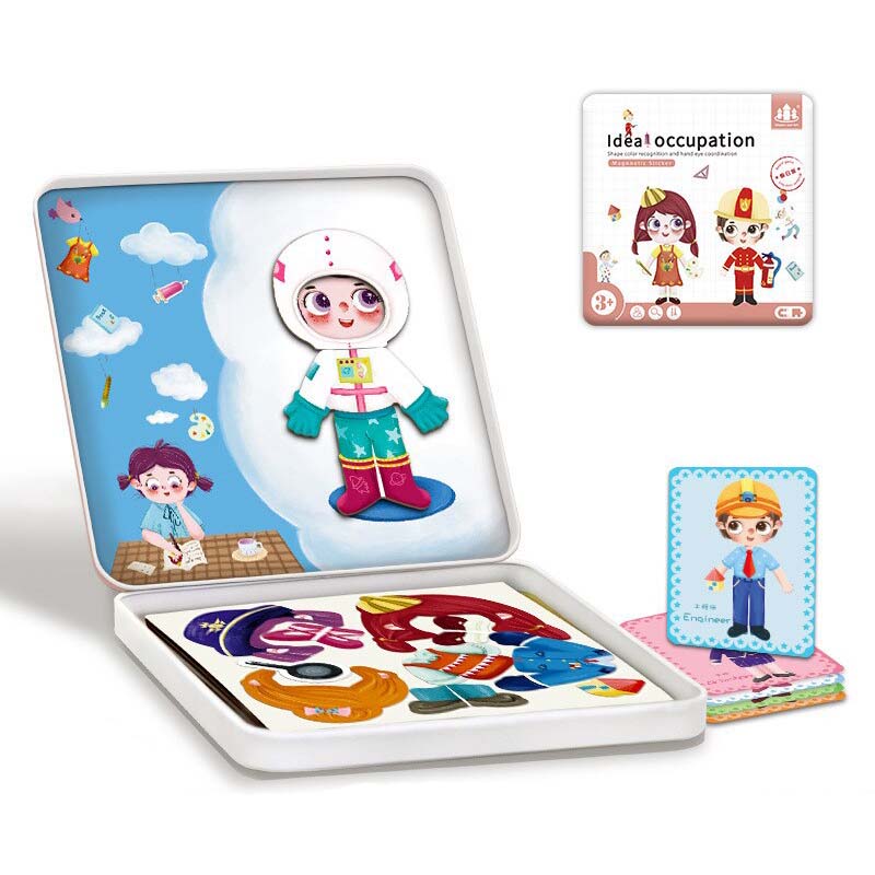 Caja Magnética Imagina y Crea Profesiones