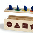 Caja Descubre & Clasifica – Juego Montessori de Figuras y Colores