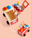Camión de Bomberos Constructor – Juego de Herramientas en Madera