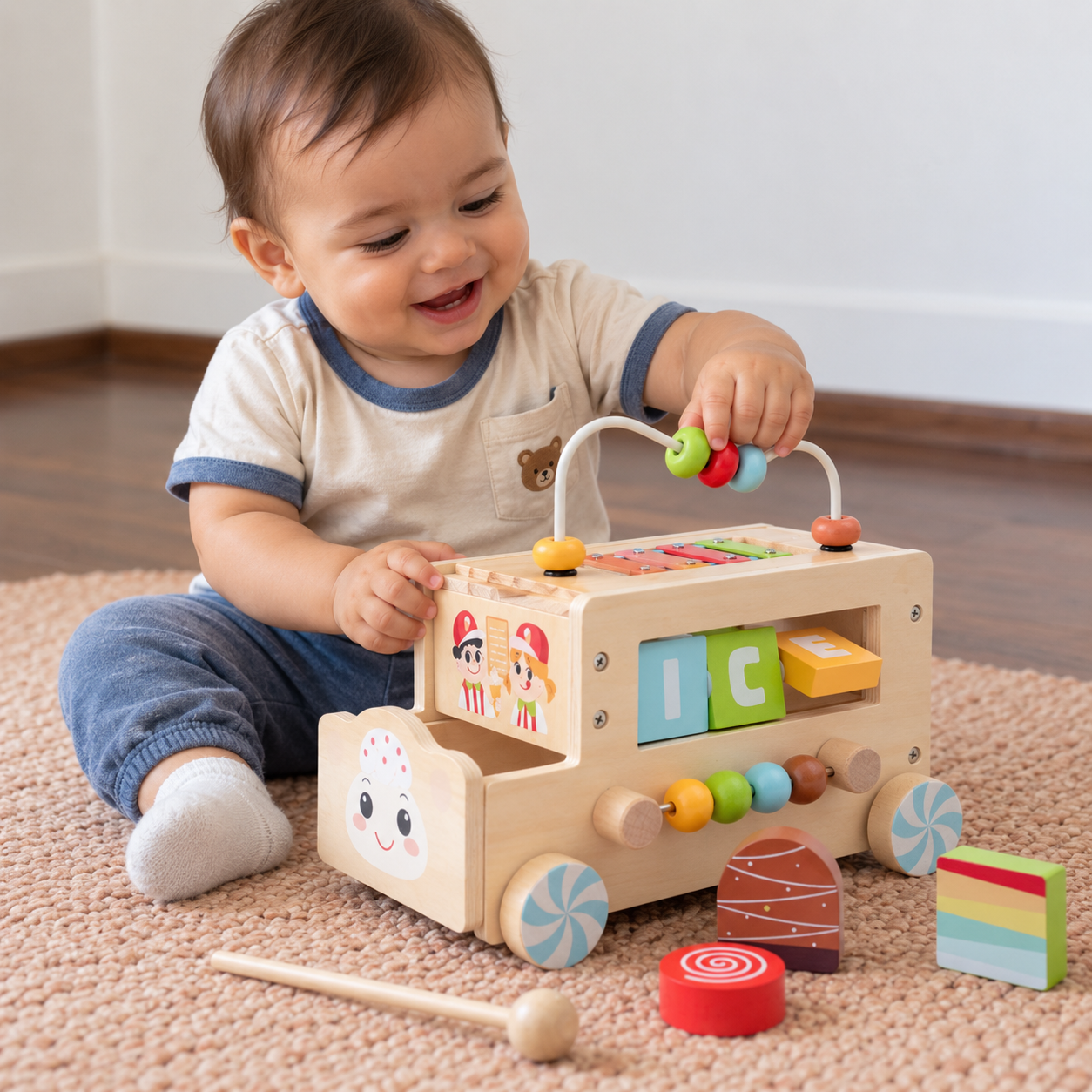 Camión Multisensorial de Actividades de Madera