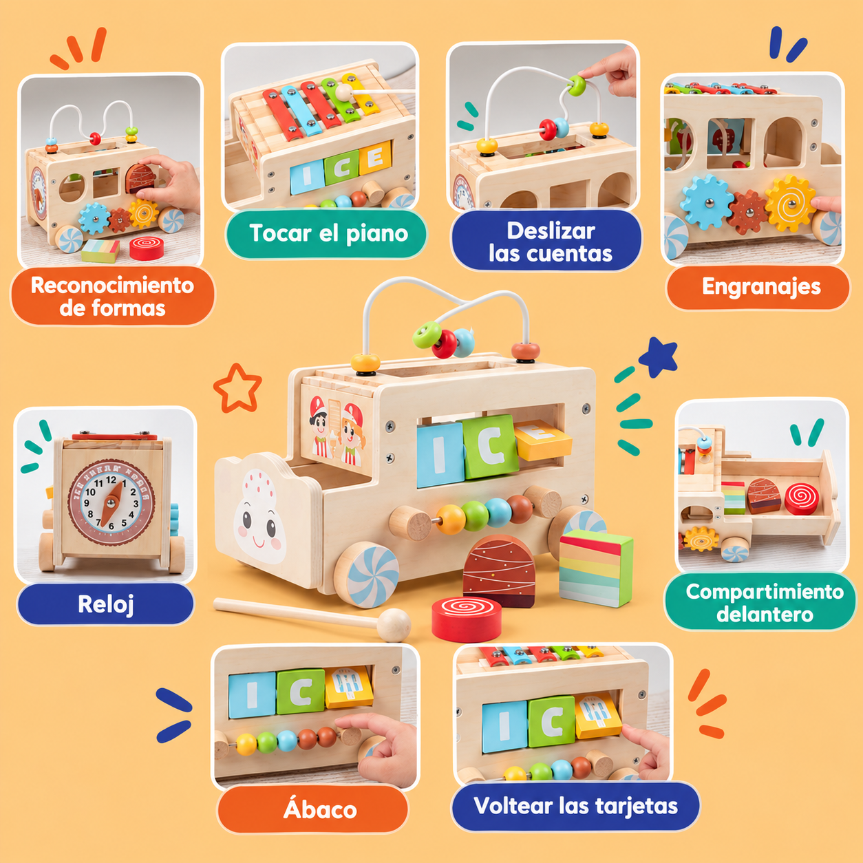 Camión Multisensorial de Actividades de Madera