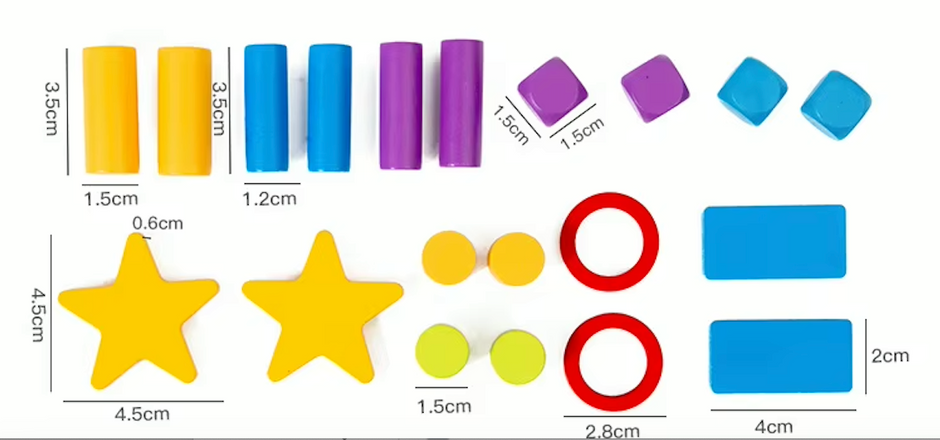 Clip Clip Happy - Juego de Pinzas Reto de Colores – Desafío de Habilidad y Velocidad