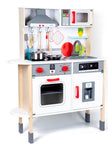 Cocina Interactiva de Madera – Luces, sonidos, accesorios reales y más de 5 funciones que despiertan la creatividad (110cm)