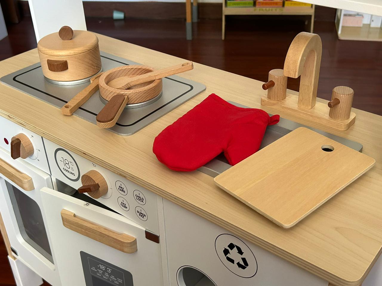 Cocina Montessori Nórdica – Juego de Imitación Educativo