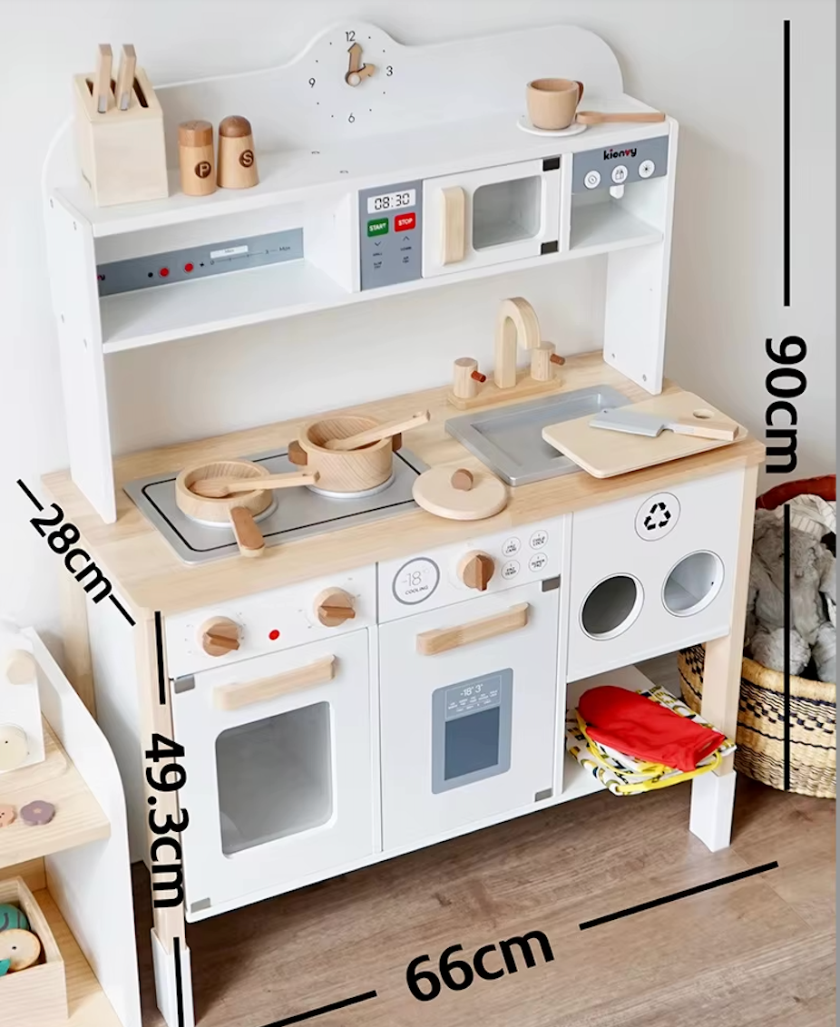 Cocina Montessori Nórdica – Juego de Imitación Educativo