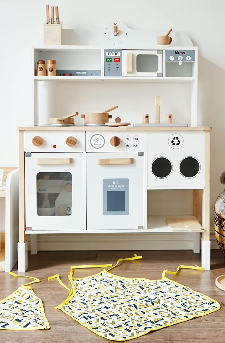 Cocina Montessori Nórdica – Juego de Imitación Educativo