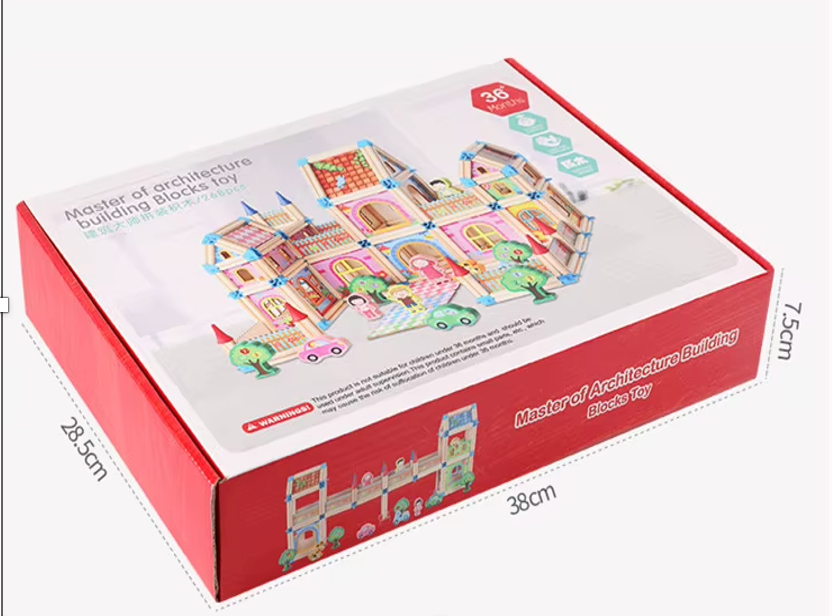 Dream Builders – Set de Construcción Creativa de Madera