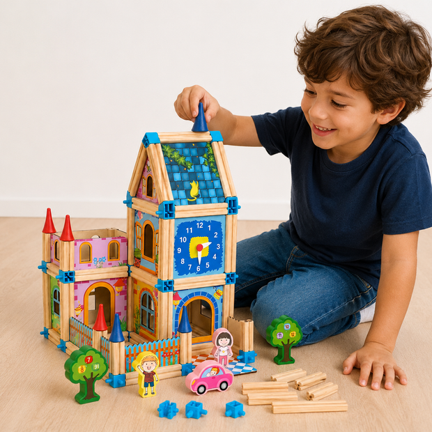 Dream Builders – Set de Construcción Creativa de Madera
