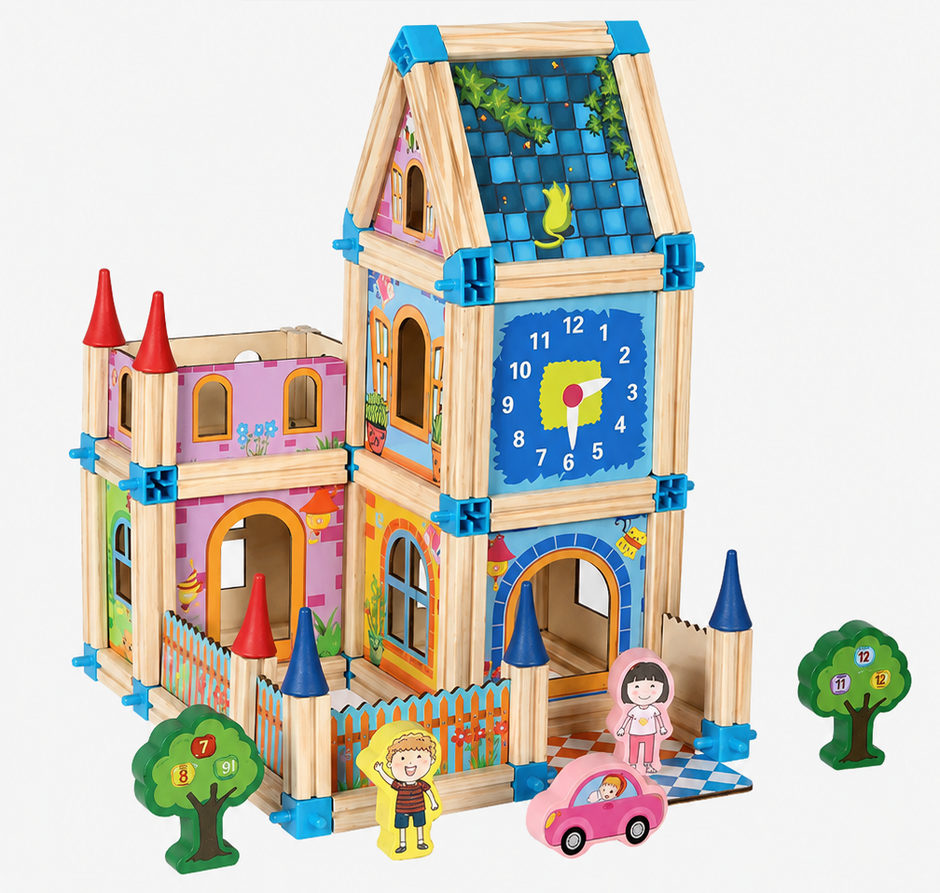 Dream Builders – Set de Construcción Creativa de Madera