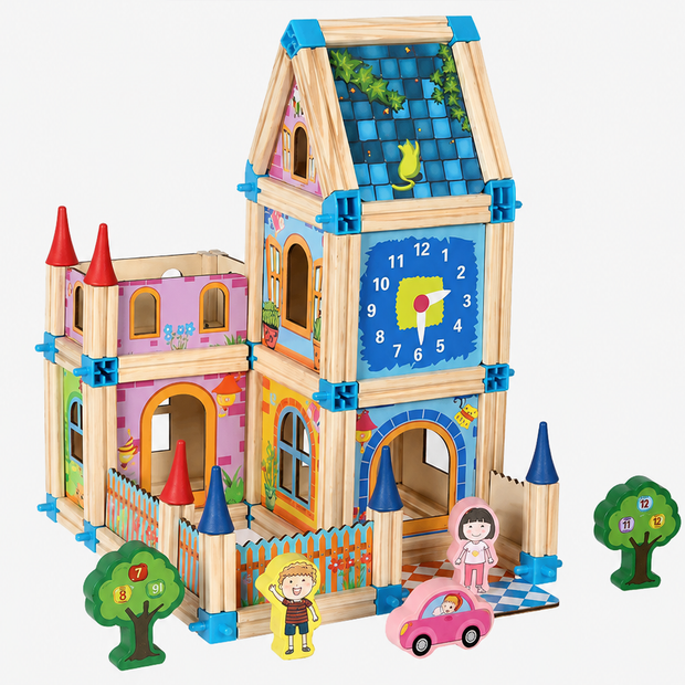 Dream Builders – Set de Construcción Creativa de Madera