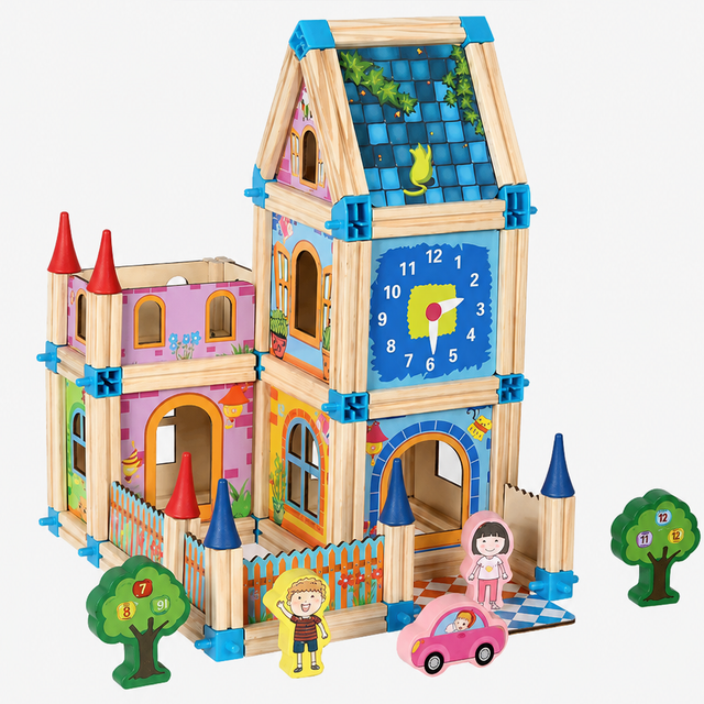 Dream Builders – Set de Construcción Creativa de Madera