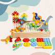 Set de Construcción Montessori “Dino Builders” – Juguete de Ensamble en Madera
