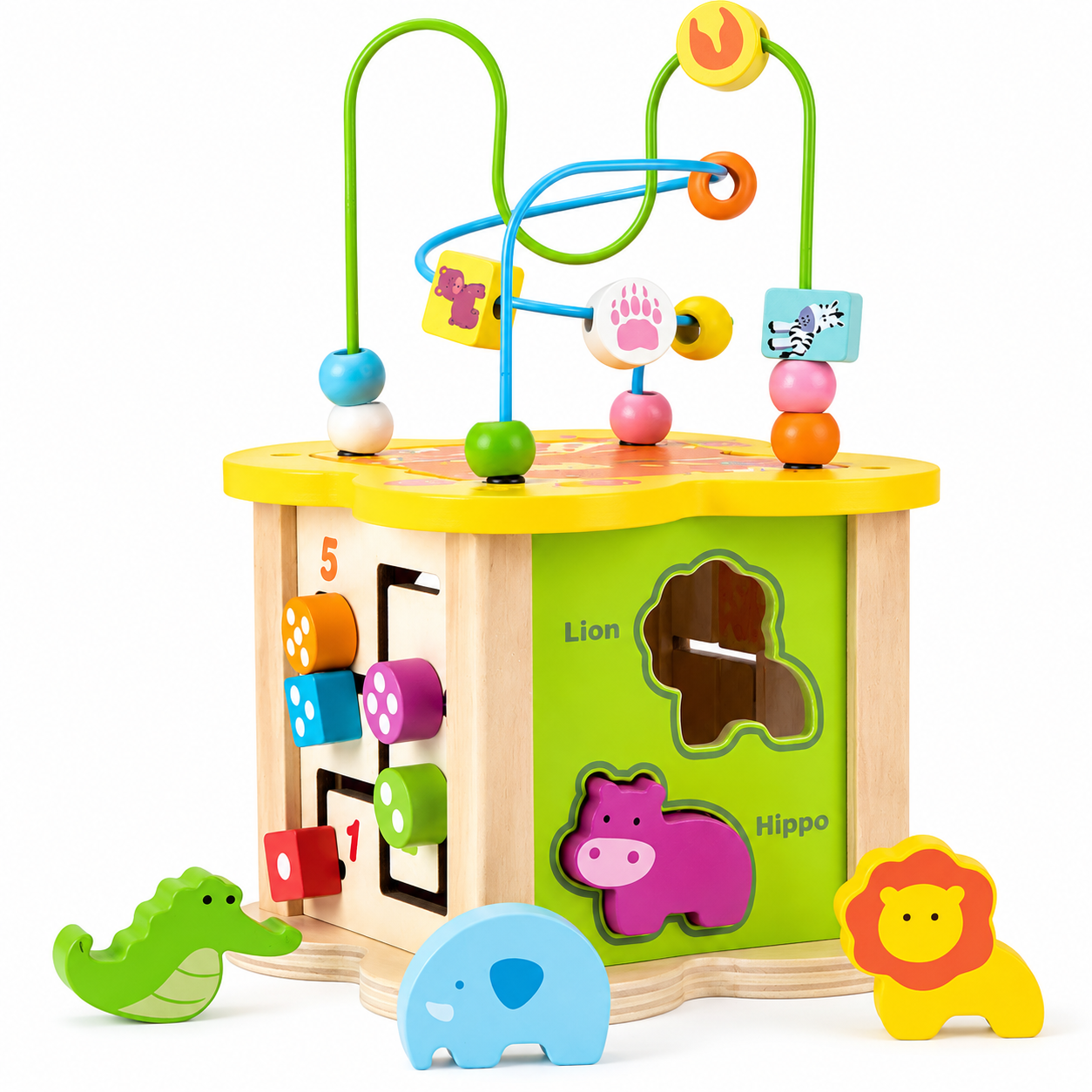 Cubo Montessori de Actividades – Mini Mundo Animal