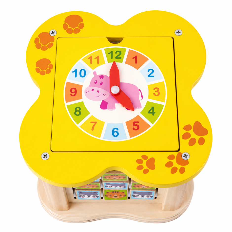 Cubo Montessori de Actividades – Mini Mundo Animal