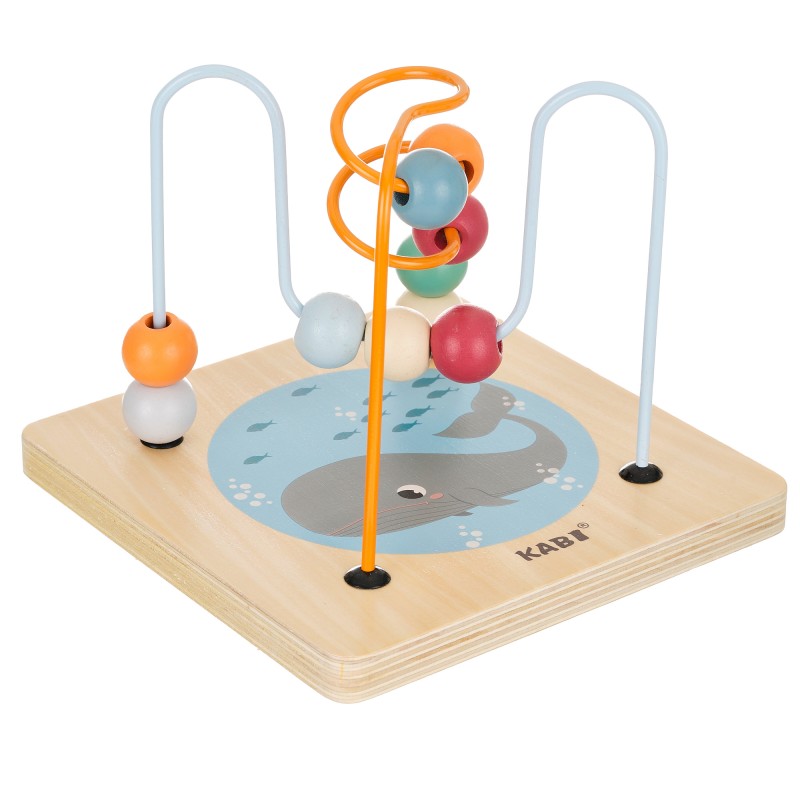 Cubo de Actividades Océano 5 en 1 – Aventura Montessori en Madera