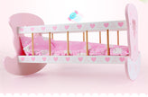 Cuna Mecedora de Madera para Muñeca – Juega, cuida y comparte con amor