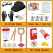 Detective en Acción – Kit de Investigación con Accesorios de Madera y Disfraz