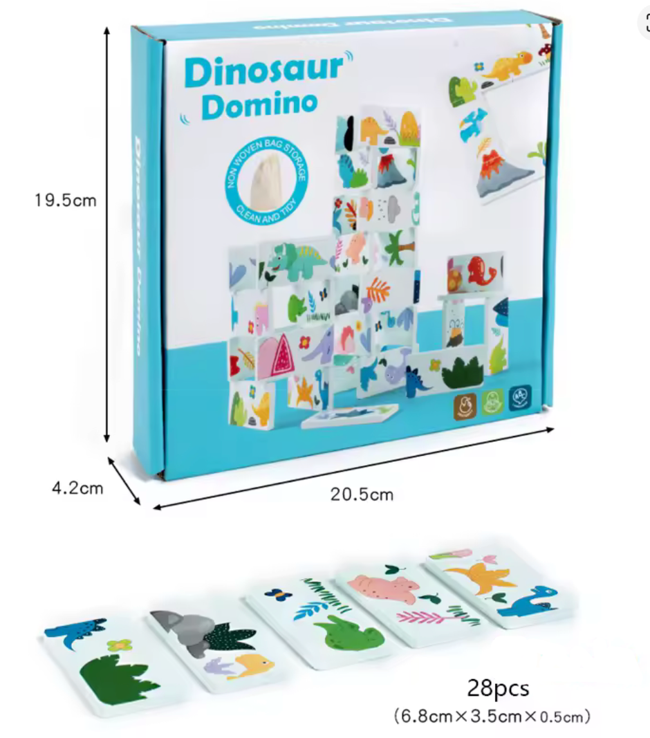 Dominó Dinosaurios Aventureros