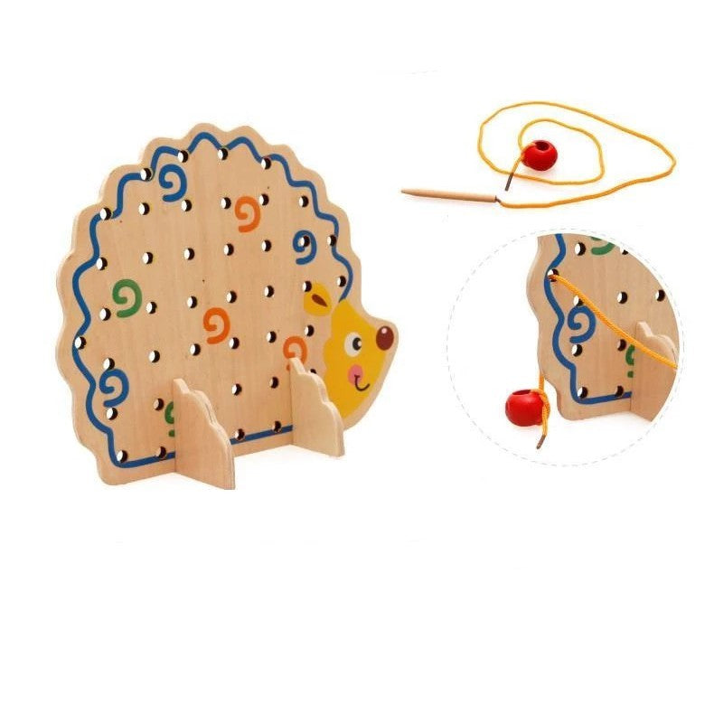 Erizo Enhebrador – Aventura de Colores y Frutas