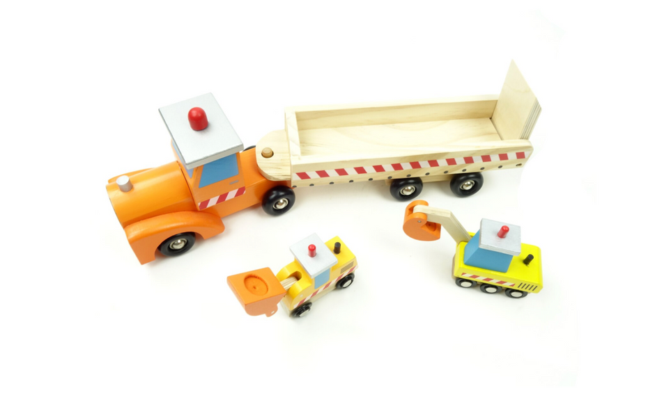 Mega Grúa de Construcción - Transporte y Obra en Marcha