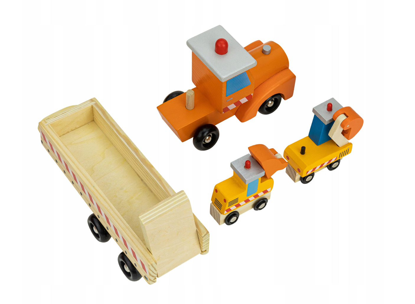 Mega Grúa de Construcción - Transporte y Obra en Marcha