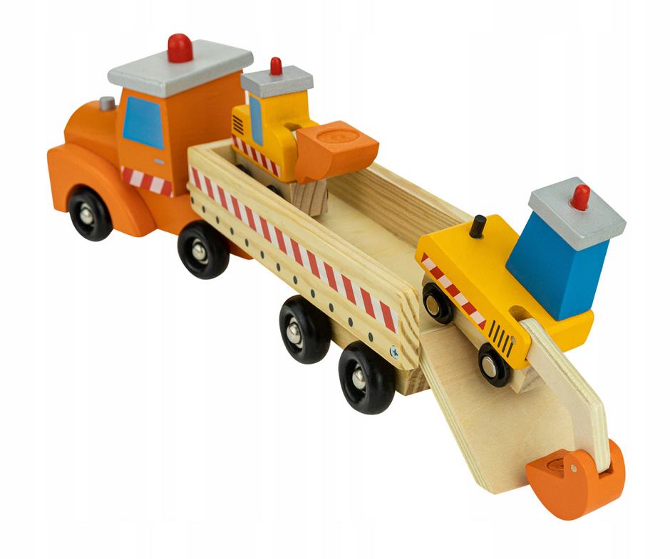 Mega Grúa de Construcción - Transporte y Obra en Marcha