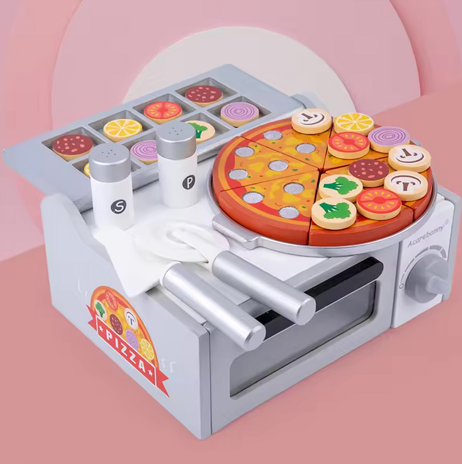 Pizzería de Madera – Hornea, Corta y Comparte