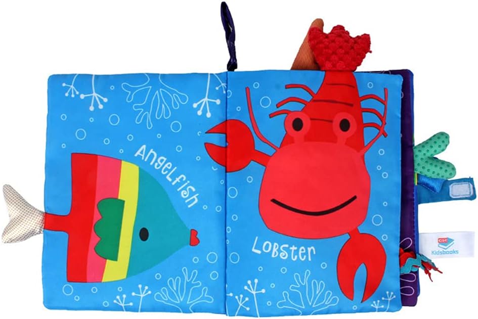 Aventuras en el Océano – Libro sensorial para pequeñas manos curiosas