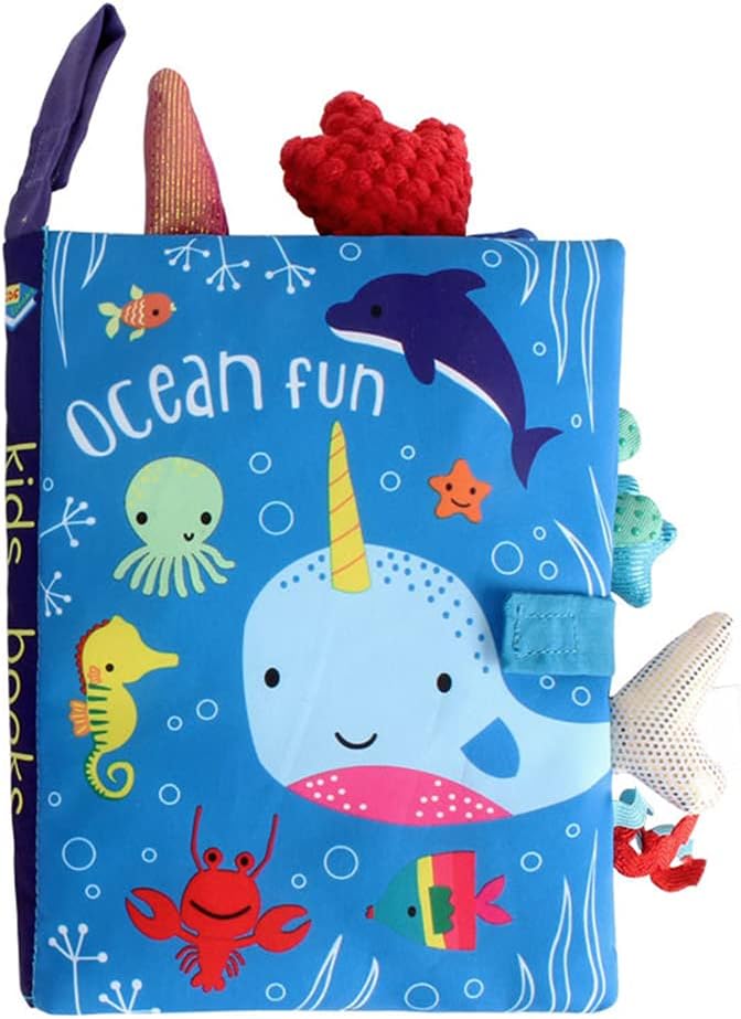 Aventuras en el Océano – Libro sensorial para pequeñas manos curiosas