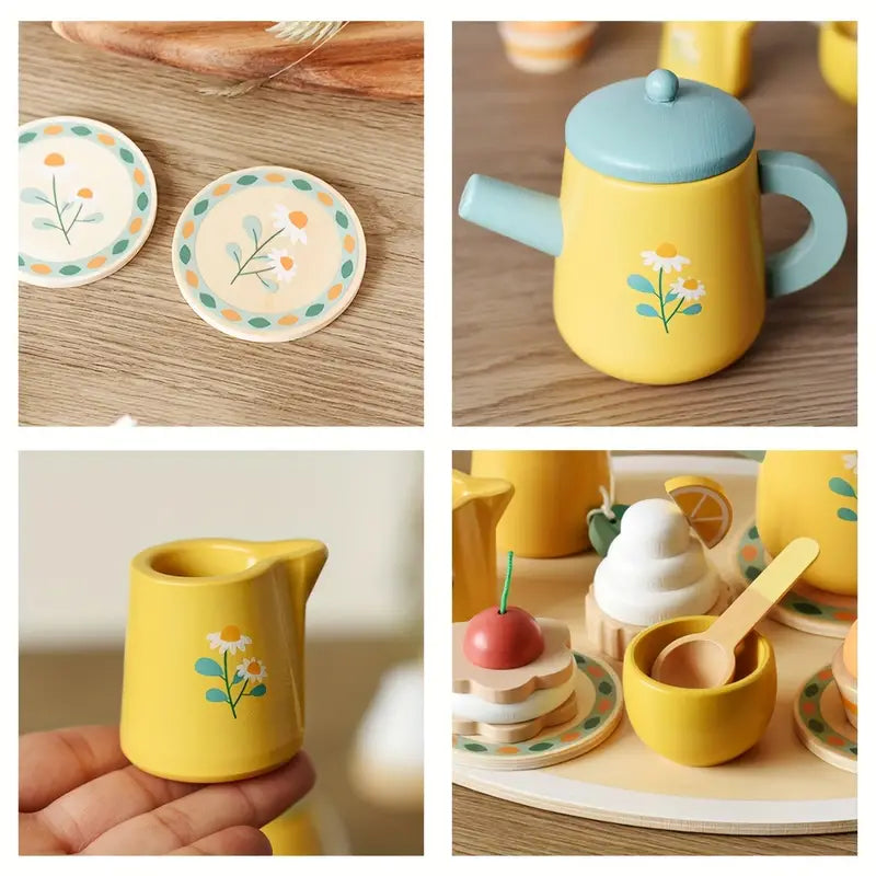 Juego de Té de Verano – Dulces Momentos al Sol