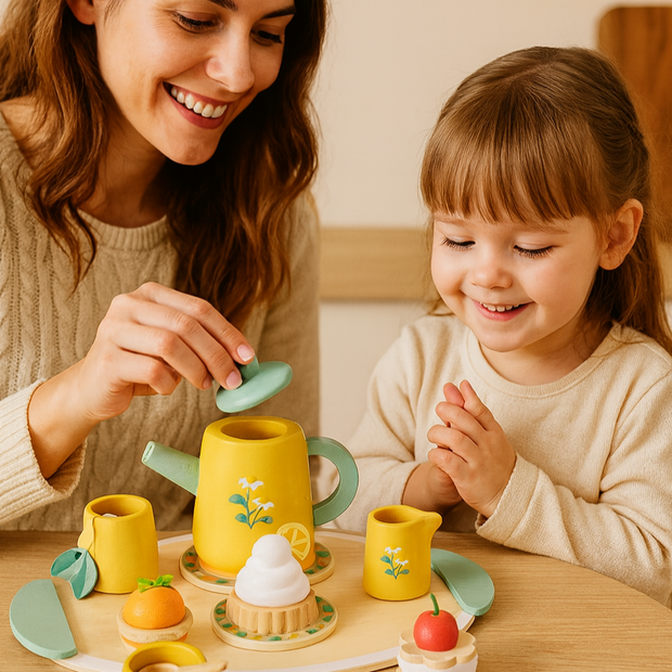 Juego de Té de Verano – Dulces Momentos al Sol