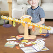 Balanza Matemágica – Juego Montessori para Aprender Pesos y Números