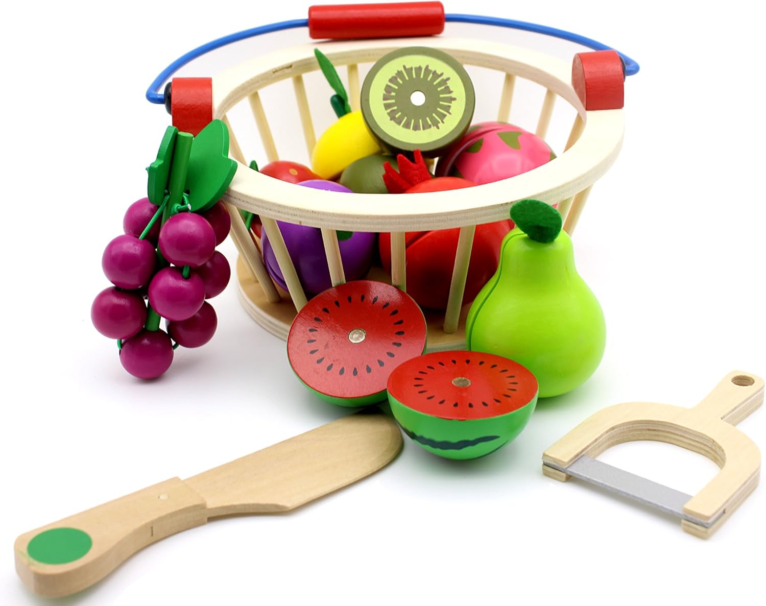 Canasta Frutal de Aventuras – Corta, pela y juega al mercado