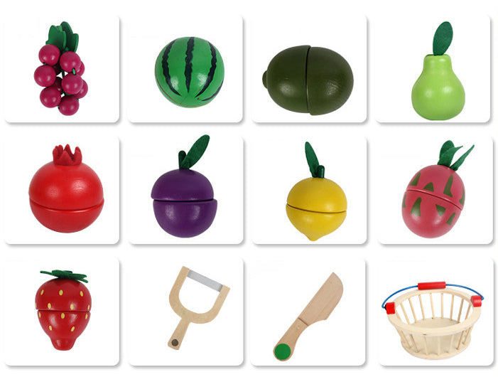 Canasta Frutal de Aventuras – Corta, pela y juega al mercado