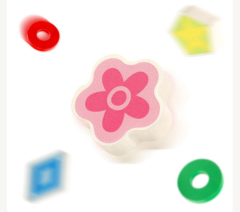 Tablero Educativo Multifuncional de Madera – Pesca, números, formas y clasificación para aprender jugando