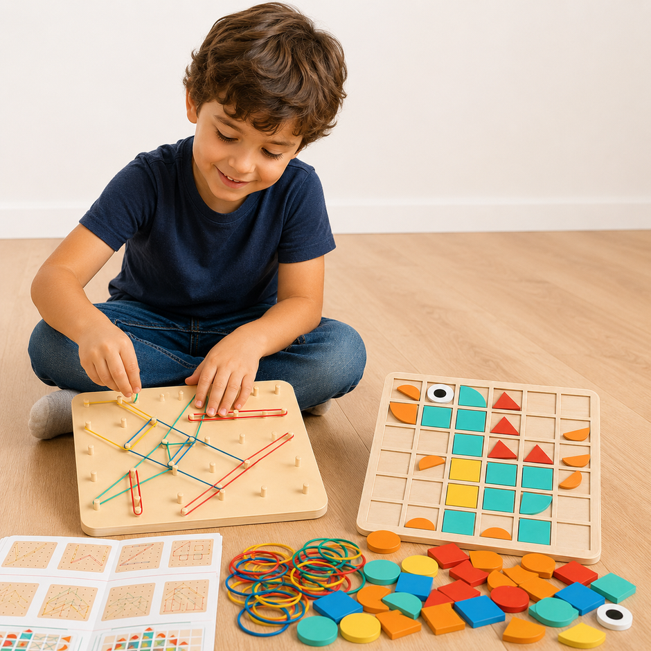 ShapeLab – Juego de Patrones y Geometría