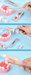 Sonrisas Saludables – Kit de Dentista Infantil con Maletín y Herramientas de Madera