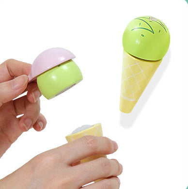 Tienda de Helados y Postres de Madera – Crea Sabores, Sirve y Juega