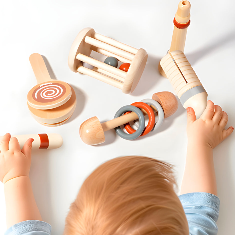 Mi Primera Banda Montessori – Set Musical de Madera