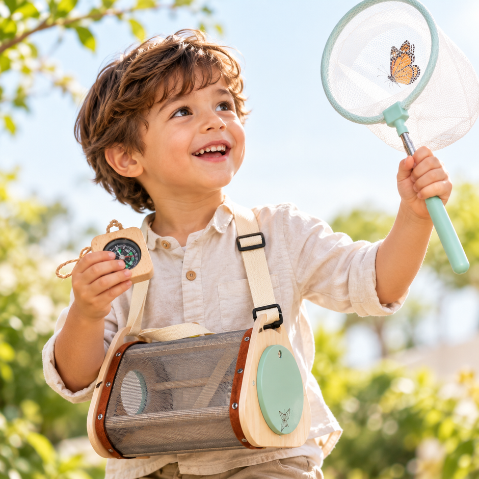 Kit de Exploración de la Naturaleza – Pequeño Explorador