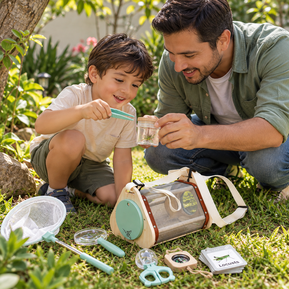 Kit de Exploración de la Naturaleza – Pequeño Explorador
