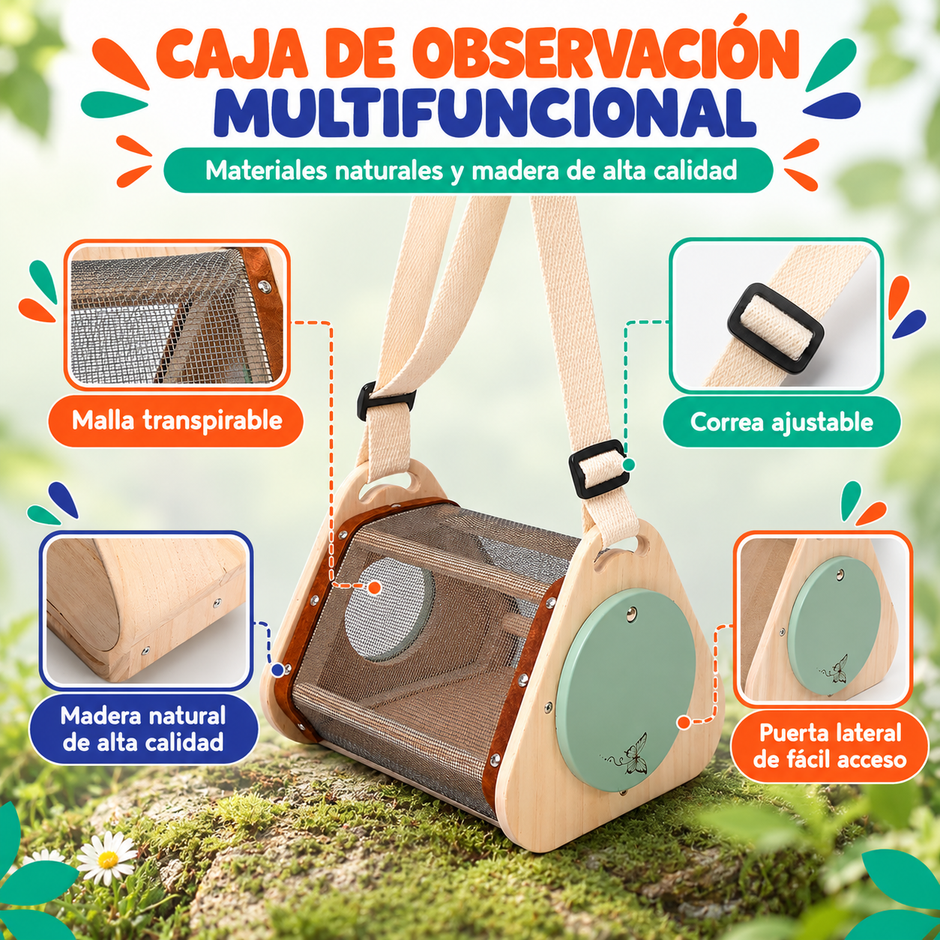 Kit de Exploración de la Naturaleza – Pequeño Explorador
