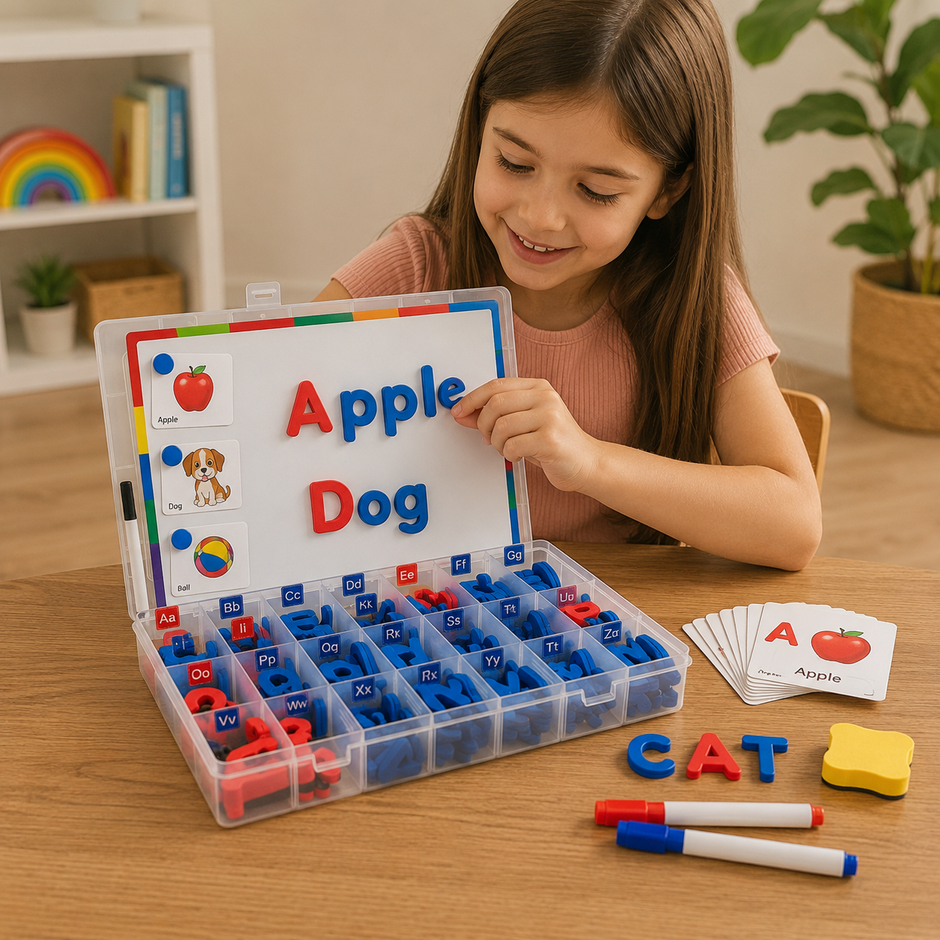 LetterLand – Mega Set de Letras Magnéticas