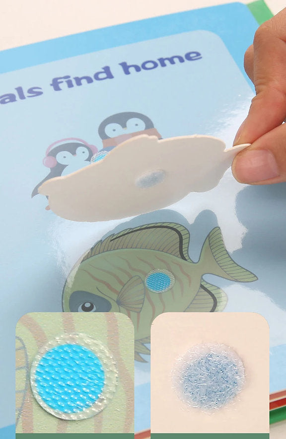 123 Aventuras Numéricas: Libro Interactivo con Velcro para Aprender Jugando