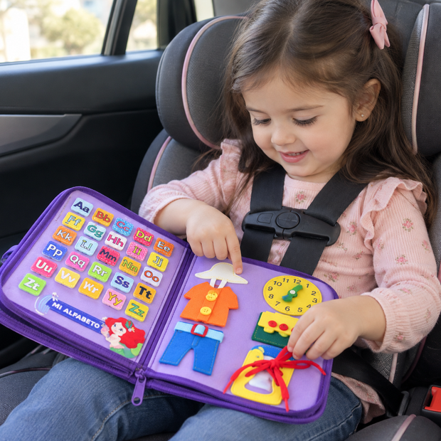 Libro Sensorial Montessori de Sirenas 15+ Actividades
