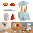 Licuadora de Madera con Frutas Cortables – Juego Montessori para Preparar Batidos