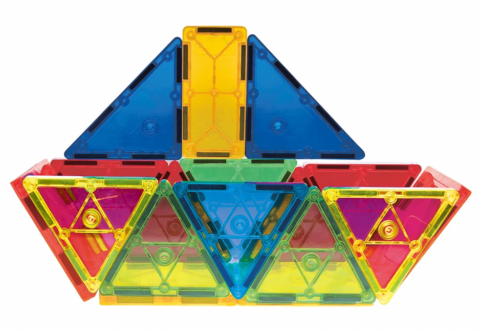 Magnetic Tiles – 180 piezas para construir estructuras más grandes, explorar y aprender sin límites