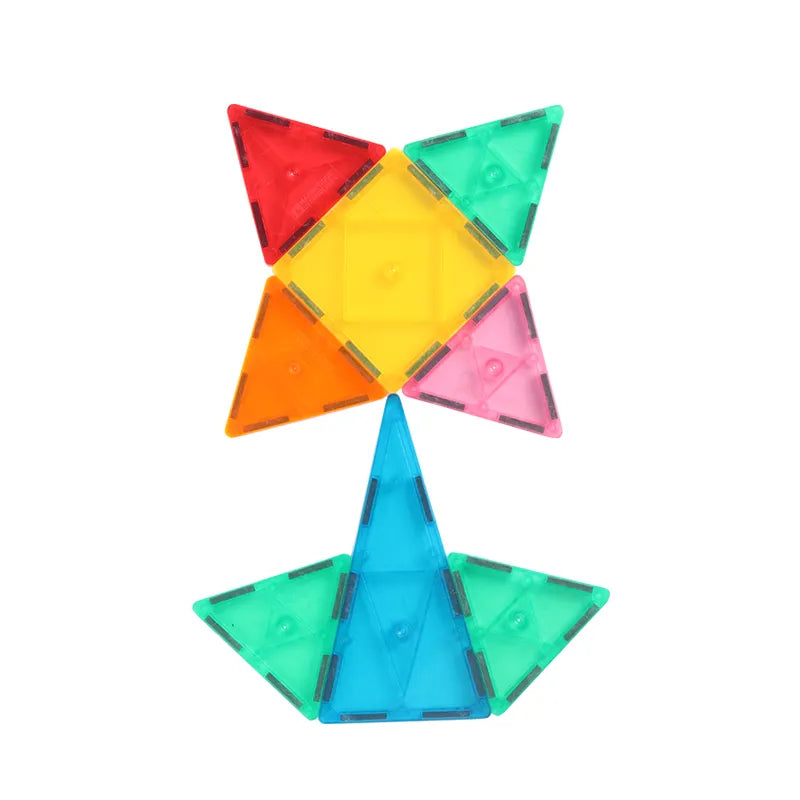 Magnetic Tiles – 180 piezas para construir estructuras más grandes, explorar y aprender sin límites