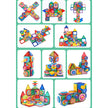 Magnetic Gear Tiles – 90 piezas con bloques magnéticos y engranajes que giran entre sí